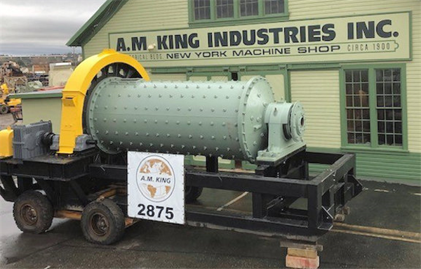 Canadian Allis Chalmers 6' X 14' Ball Mill With 250 Hp Motor)